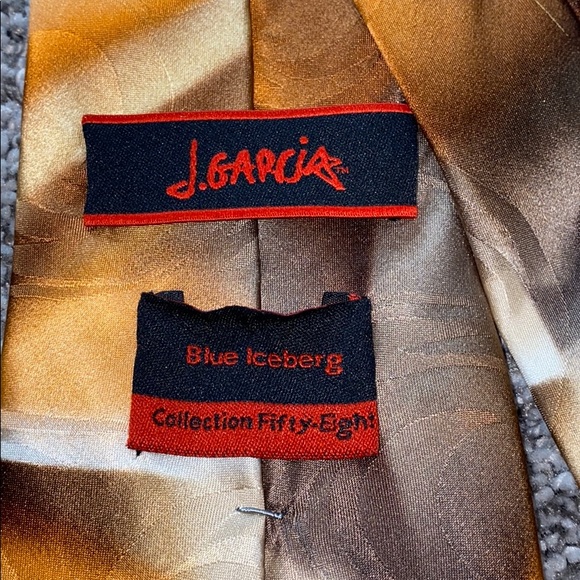J. Garcia Tie “Blue Iceburg” - Picture 3 of 3